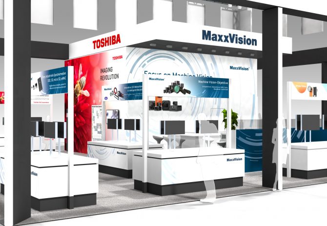 MaxxVision, Toshiba Teli Corporation Messegrafik, Vision2018